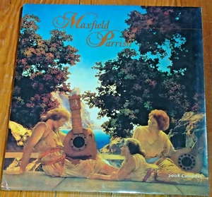 2008 Maxfield Parrish Pomegranate Calendar - MINT Sealed - Picture 1 of 2
