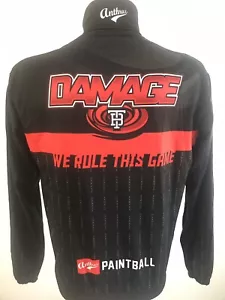 Anthrax Paintball DAMAGE "we Rule This Game" spell out all over Zip-Up Jacket Med - Bild 1 von 8
