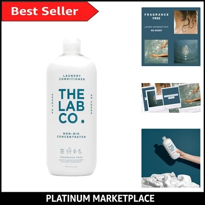 Fragrance-Free 1L Fabric Softener - Gentle and Hypoallergenic for 40 Loads - Image 1 of 4