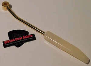 Gibson SG Lyre Vibrola Tremolo Arm Gold Maestro Guitar Parts Custom Project Pick - Picture 1 of 3