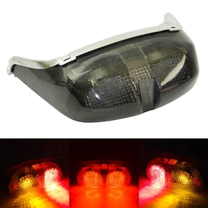 E-Mark Smoke LED Integrated Taillight Turn Signals For YAMAHA YZF R6 1999-2000 - Picture 1 of 11