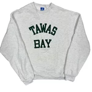 Vintage 1980s Champion Sweatshirt Tawas Bay Michigan Made in USA XL - Picture 1 of 7
