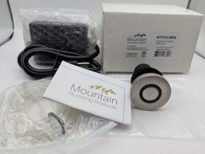 Mountain Plumbing MT953, Round, Brushed Nickel, Waste Disposer Air Switch - Image 1 of 4