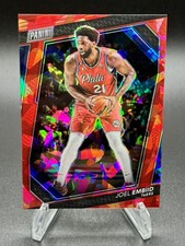 2023 Panini The National Joel Embiid Red Cracked Ice Prizm /199 76ers
