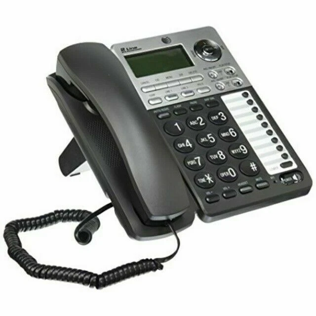 AT&T ML17939 2-Line Corded Speakerphone with Caller ID and Digital Answering System