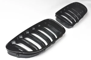 Griglia Mascherina Calandra Nero Lucido Per BMW E90 Berlina E91 Touring 08-12 - Picture 1 of 2