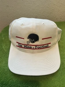Cappello Squadra Vintage Raro Ole Miss Mississippi The Game Split Bar Snap 51 - Foto 1 di 7