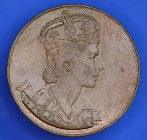 1953 Elizabeth II Krönungsmedaille, Kanada EIIR [29351] - Bild 1 von 2