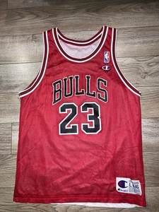 Michael Jordan #23 Chicago Bulls NBA Champion Reverse Jersey Youth Large L 14-16 - Picture 1 of 5