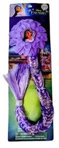 Set of 20 Disney Encanto Isabela Purple Ombre Flower Braid Hair Clip Extension - Picture 1 of 2