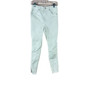 WE THE FREE Skinny-Jeans Damen Größe 28 weiß roher Saum hoher Bund roher Saum - Bild 1 von 4