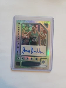 Serie Signature Panini Donruss James Donaldson 2023-24 automático #SS-JDM Mavs - Imagen 1 de 2