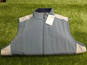 FootJoy Mens ThermoSeries Hybrid Golf Vest Slate/Grey Large 30544 - Picture 1 of 2