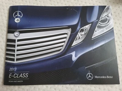 Mercedes Benz Clase E E63 2013 AMG E350 E400 E550 28 páginas folleto de ventas catálogo Foto 1 de 4