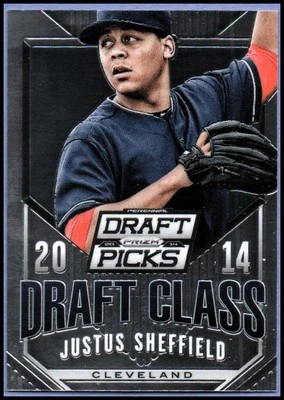 2014 Panini Prizm Perennial Draft Picks Draft Class #29 Justus Sheffield - NM-MT - Image 1 of 2