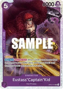 Eustass"Captain"Kid OP05-074 Awakening of the New Era Foil - Picture 1 of 1