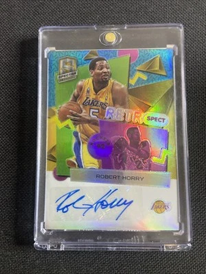 2022-23 Panini Spectra ROBERT HORRY Retrospect Auto Gold #6/10 Lakers - Image 1 of 2
