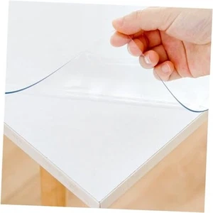 Protector de mesa de 14 x 24 pulgadas alfombrilla de escritorio protector de mesa, 14" x 24" transparente - Imagen 1 de 7