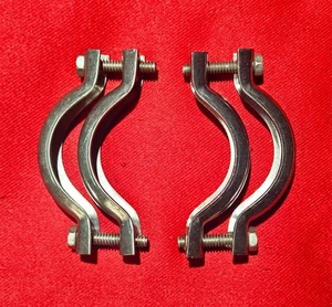 Wilden 00-7300-03 Fasce di Morsetti Piccoli per Pompe Aria 1/4" Doppio Diaframma - NUOVO - Foto 1 di 3