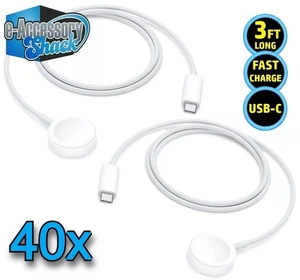 40x Dock cavo caricatore magnetico USB-C per Apple Watch iWatch 2/3/4/5/6/SE/7/8 - Foto 1 di 1