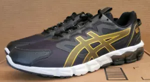 ASICS Men's GEL-Quantum 90 Size 12.5 Black/Pure Gold 1201A064-002 - Picture 1 of 9