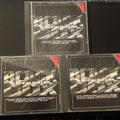 CD THE BLACK BOX 1-3 the best of soul,dance & disco Tina Turner, James Brown Etc - Bild 1 von 4