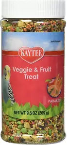 Parakeet Gourmet Food W/ Fruit & Veg Mix, 9.5Oz Bird Treat - Picture 1 of 12