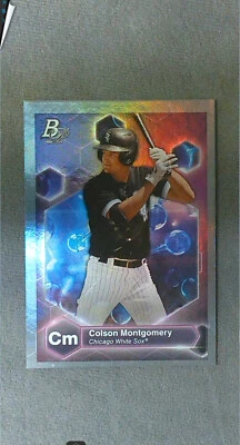 2022 Bowman Platinum Precious Elements #4 Colson Montgomery White Sox - Image 1 of 2
