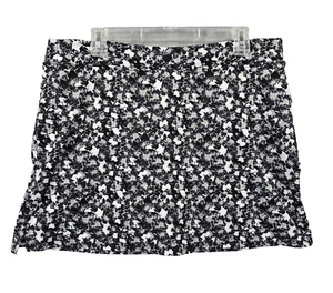 Tranquility By Colorado Clothing Black White Floral Skort Size X-Large - Picture 1 of 7