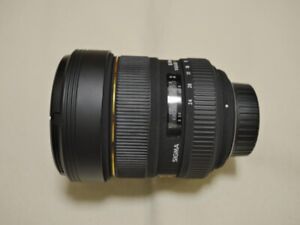 SIGMA Wide Angle Zoom Lens for Nikon EX DG 12-24mm f/4.5-5.6 D HSM F mount