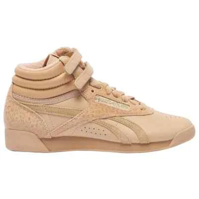Brand new Reebok Freestyle Hi 5411 LTD Women Casual Retro Shoe BEIGE/GOLD NO BOX - Image 1 of 4