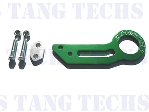 NEW DATUM1 DATUM 1 GREEN ALUMINUM REAR TOW HOOK - Bild 1 von 1
