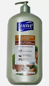 Suave Skin Solutions Loción Reponedora Aceite Natural de Almendras Manteca de Karité 32oz NUEVO - Imagen 1 de 1