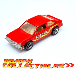 Near MINT 1980 Hot Wheels RED Chevrolet CITATION X-11 Hong Kong - Picture 1 of 7