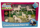 Kit de peinture races colorées Breyer My Dream Horse #4198 modèle figurine figurine NEUF
