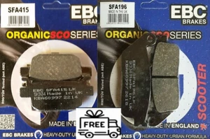 FITS HONDA NSS125 FORZA 2015-2019 2020 2023 EBC Organic FRONT & REAR Brake Pads - Picture 1 of 1