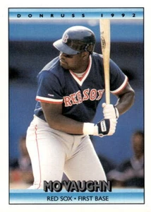 1992 Donruss #514 Mo Vaughn - Picture 1 of 2