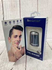 SEALED Brookstone Foil Shaver, Trimmer - Wet Dry, Rechargable - BRAND NEW NiB - Picture 1 of 6