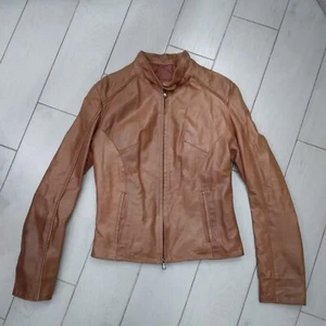 MASTERPELLE Echtlederjacke gebraucht Damen Woman Bronze Gr. 44 XYC1155L - Bild 1 von 12