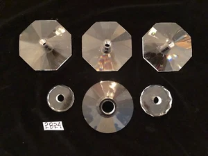 Araña de cristal parte 6 piezas soporte bobashes y discos - Imagen 1 de 3