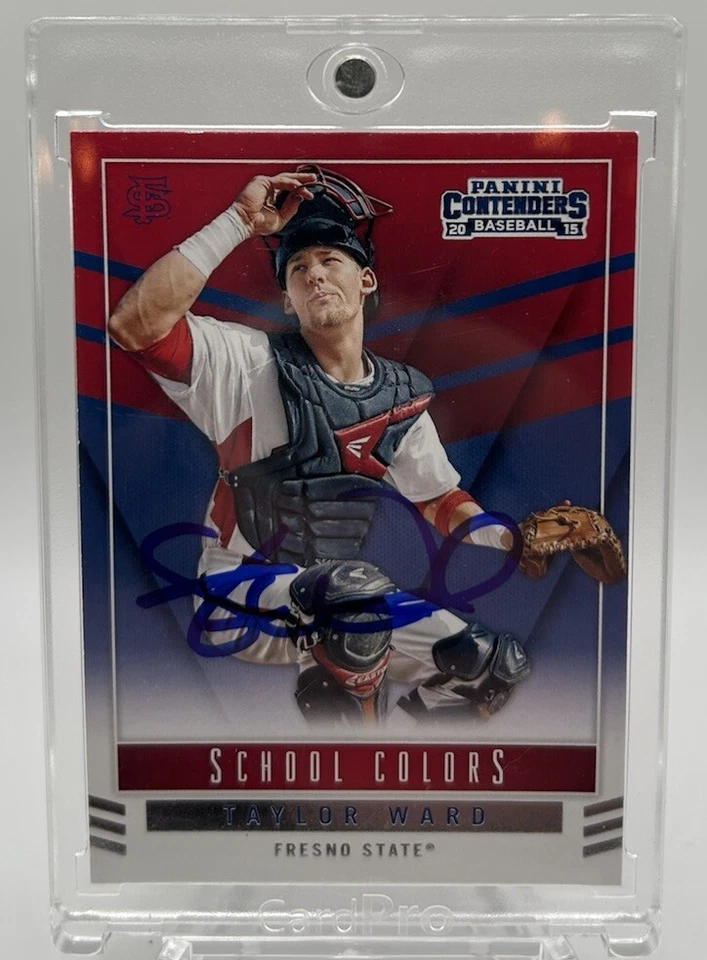 2015 Panini Contenders Auto - School Colors #14 Taylor Ward (RC) - Image 1 of 2