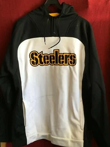 Pittsburgh Steelers Hooded Sweatshirt by Reebok XL - Picture 1 of 2