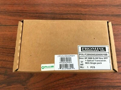 New Promise  X30ADPSFP SFP (mini-GBIC) transceiver module  8Gb Fibre Channel - Image 1 of 4