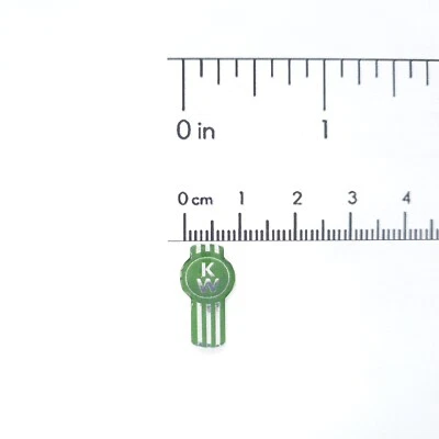 RC 1/14 KENWORTH EMBLEM Handcrafted Scale Realistic Badge Tamiya Hauler TRX6 - Image 1 of 4