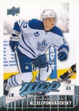 2009-10 Upper Deck MVP #22 ALEXEI PONIKAROVSKY - Toronto Maple Leafs