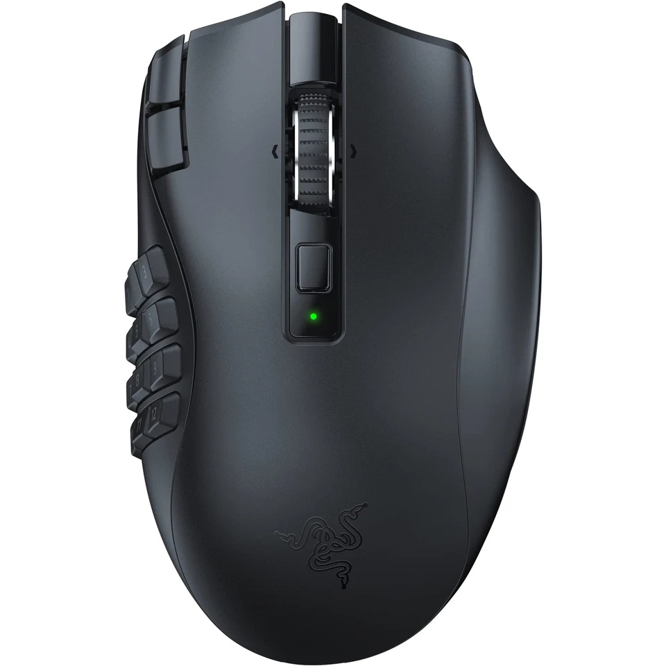 Razer Naga V2 HyperSpeed - Ergonomic Wireless MMO Gaming Mouse (with 19 Programm - Image 1 of 4