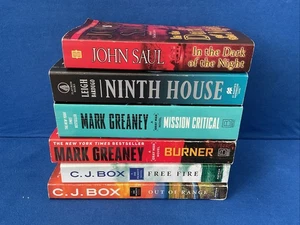 Lot of 5 - Thrillers Various Titles by Mark Greaney, CJ Box & Others PB - Picture 1 of 8