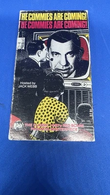 The Commies Are Coming - VHS With Sleeve Stars Dragnet's Jack Webb & Early Rhino - Image 1 of 4