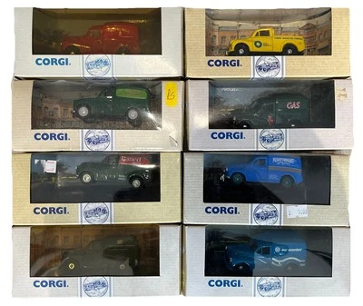 8x CORGI CLASSIC MORRIS MINOR VANS MODELOS DIECAST 1/43 SERVIÇO DE GÁS CORREIO REAL... - Imagem 1 de 4