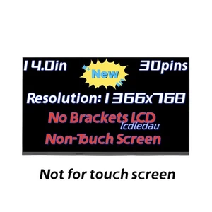 14'' Replacement For Dell PV3NG 937MP B140XTN07.4 HD 30pin LCD Screen Non-touch - Picture 1 of 5
